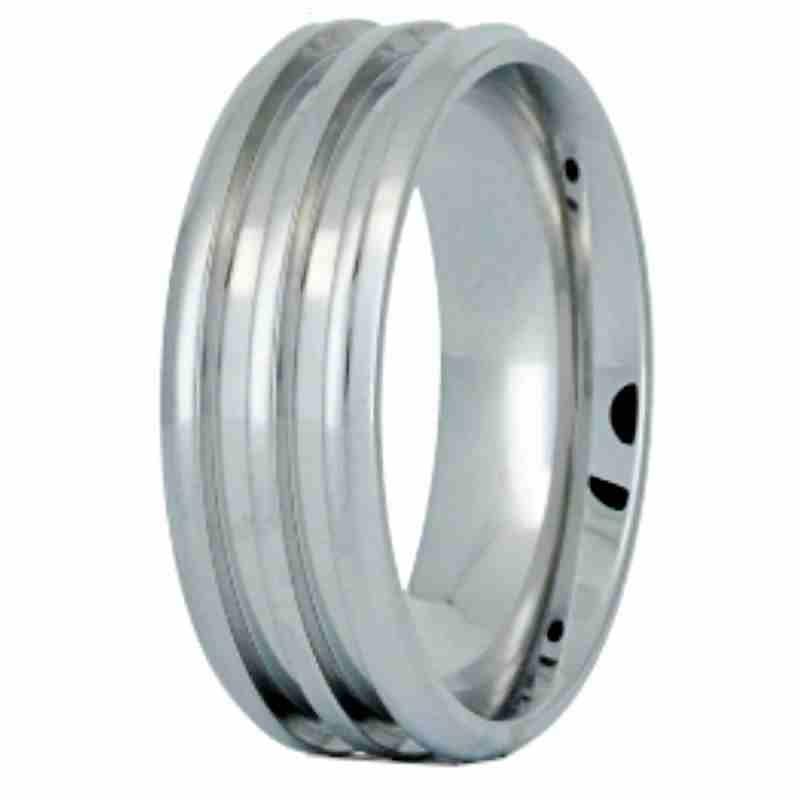 Argentium Silver 6mm Ring Core Blank Channel Inlay Custom DIY Rings 11